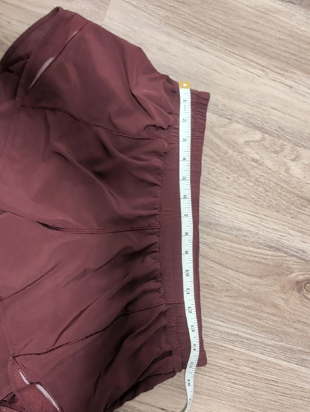 lululemon athletica Women's Athletic Shorts in Deep Maroon - Picture 4 of 5